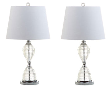 Aubrey 24" Crystal LED Table Lamp - JONATHAN Y